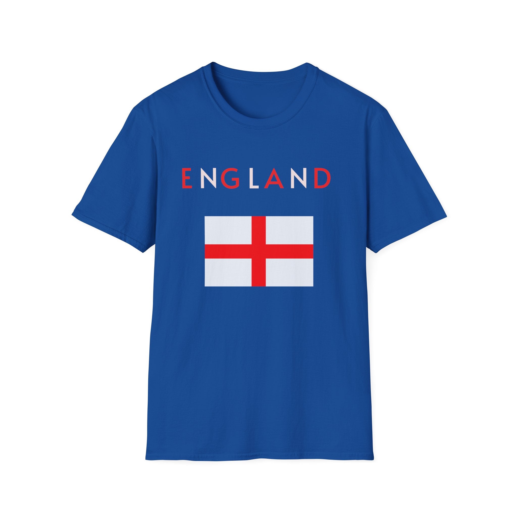 England Flag T‑Shirt — Minimal St. George’s Cross Tee