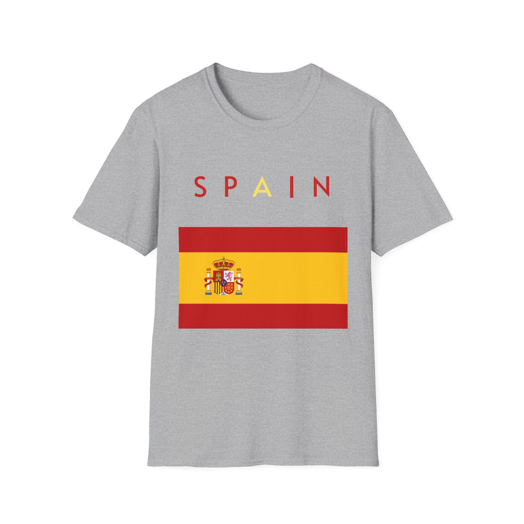 Spain Flag T-Shirt — Minimal Spanish Pride Tee