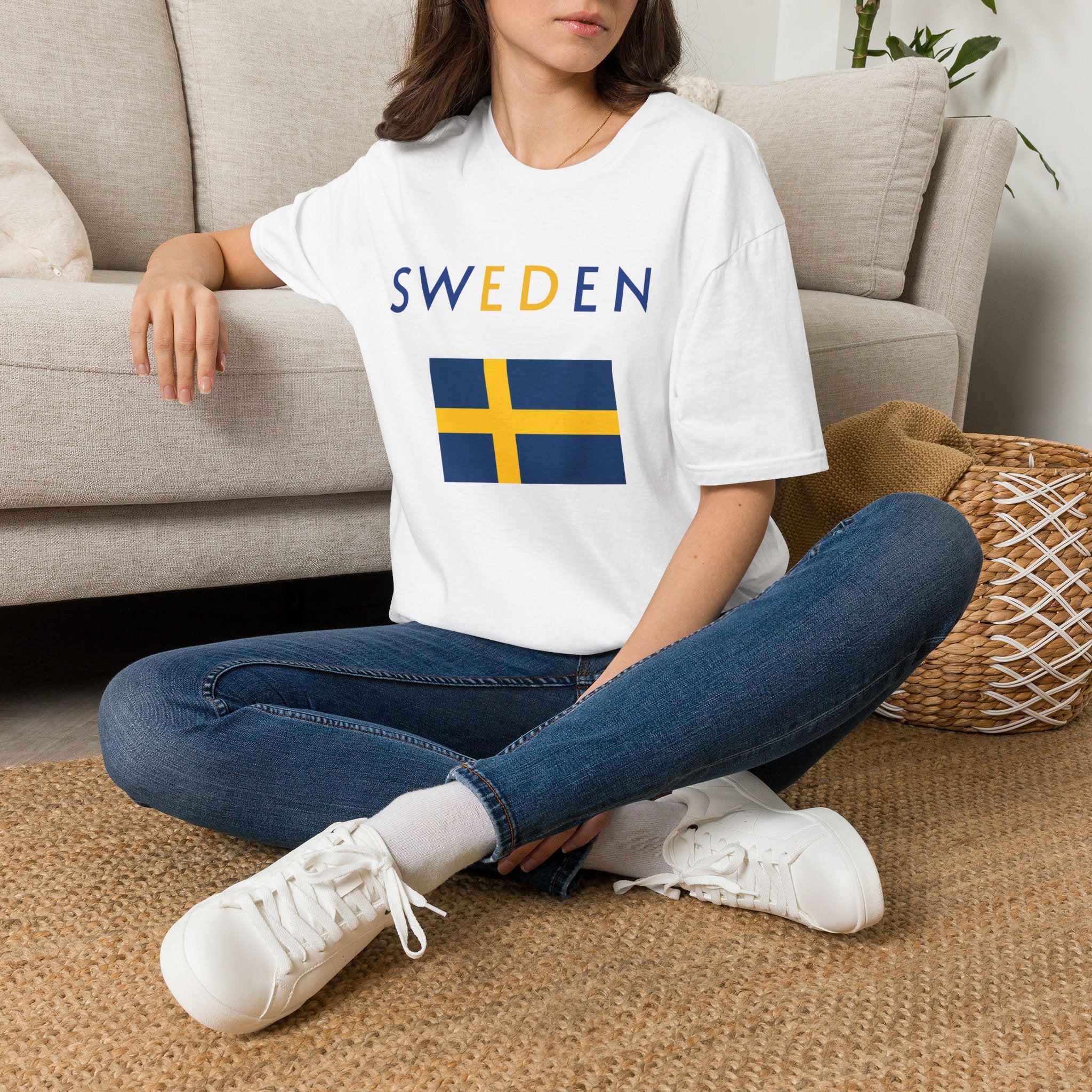Sweden Flag T‑Shirt — Modern Scandinavian Pride Tee