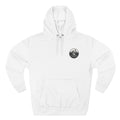 Adventure Mountain Logo Hoodie — Minimal Outdoor Graphic Fleece Pullover