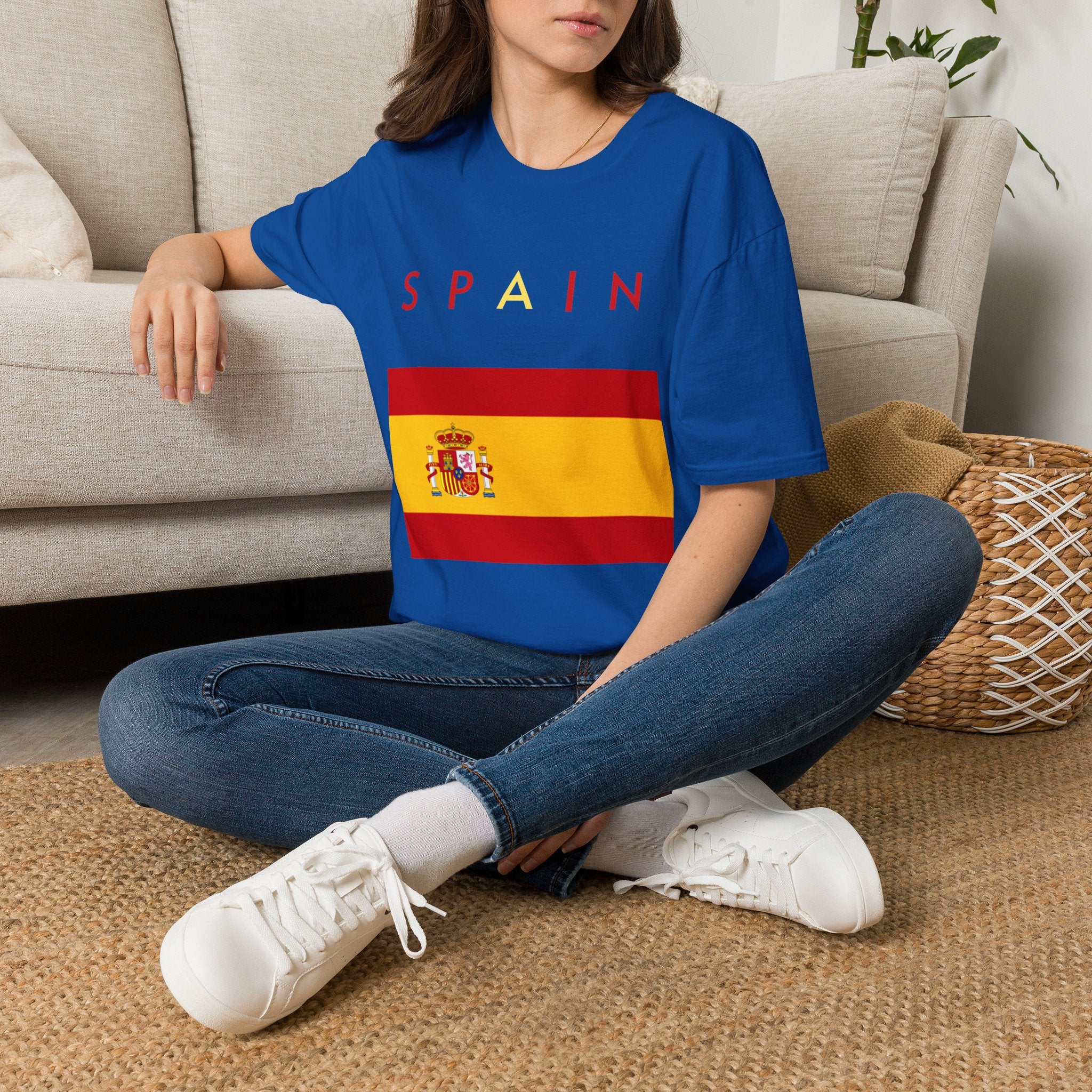 Spain Flag T-Shirt — Minimal Spanish Pride Tee