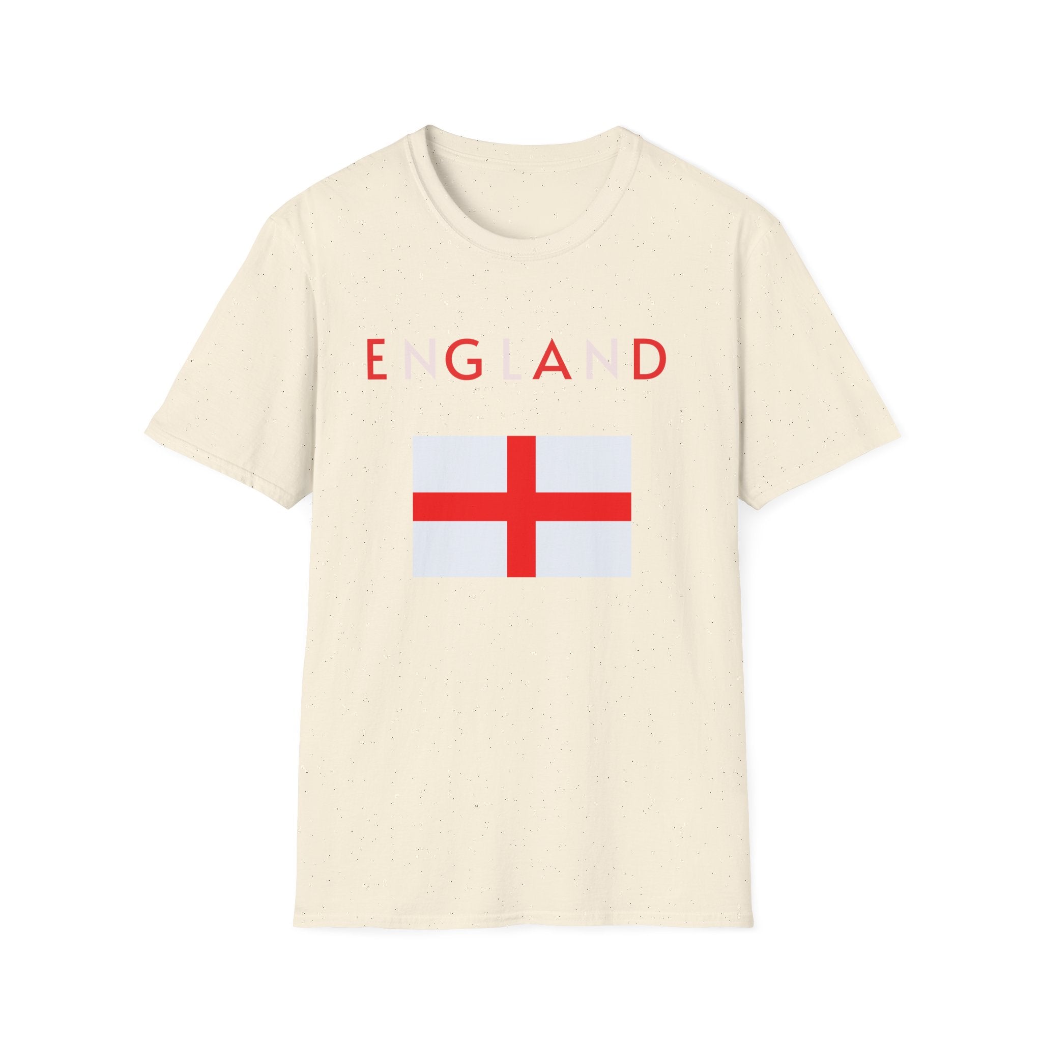 England Flag T‑Shirt — Minimal St. George’s Cross Tee