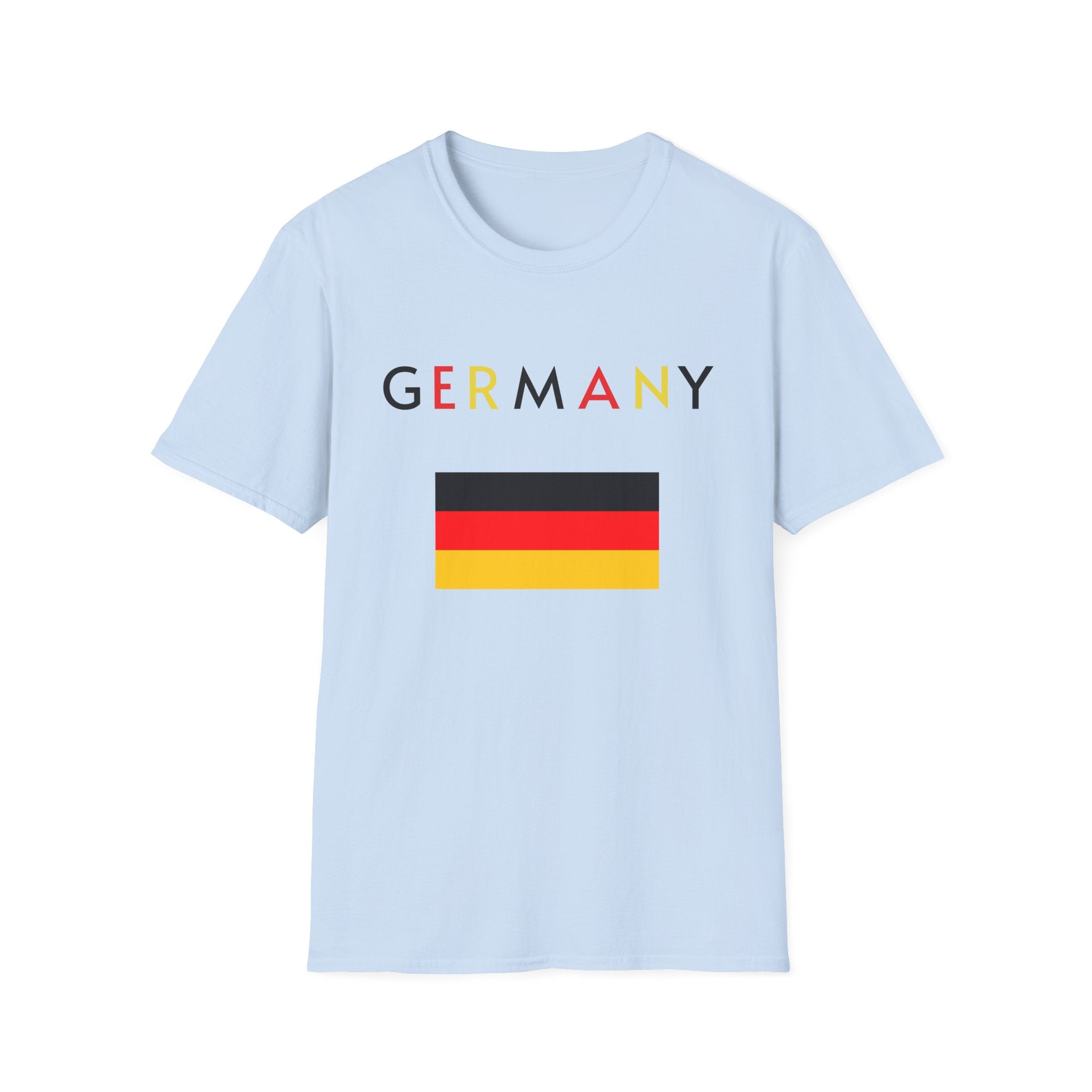 Germany Flag T-Shirt — Minimal German Pride Tee