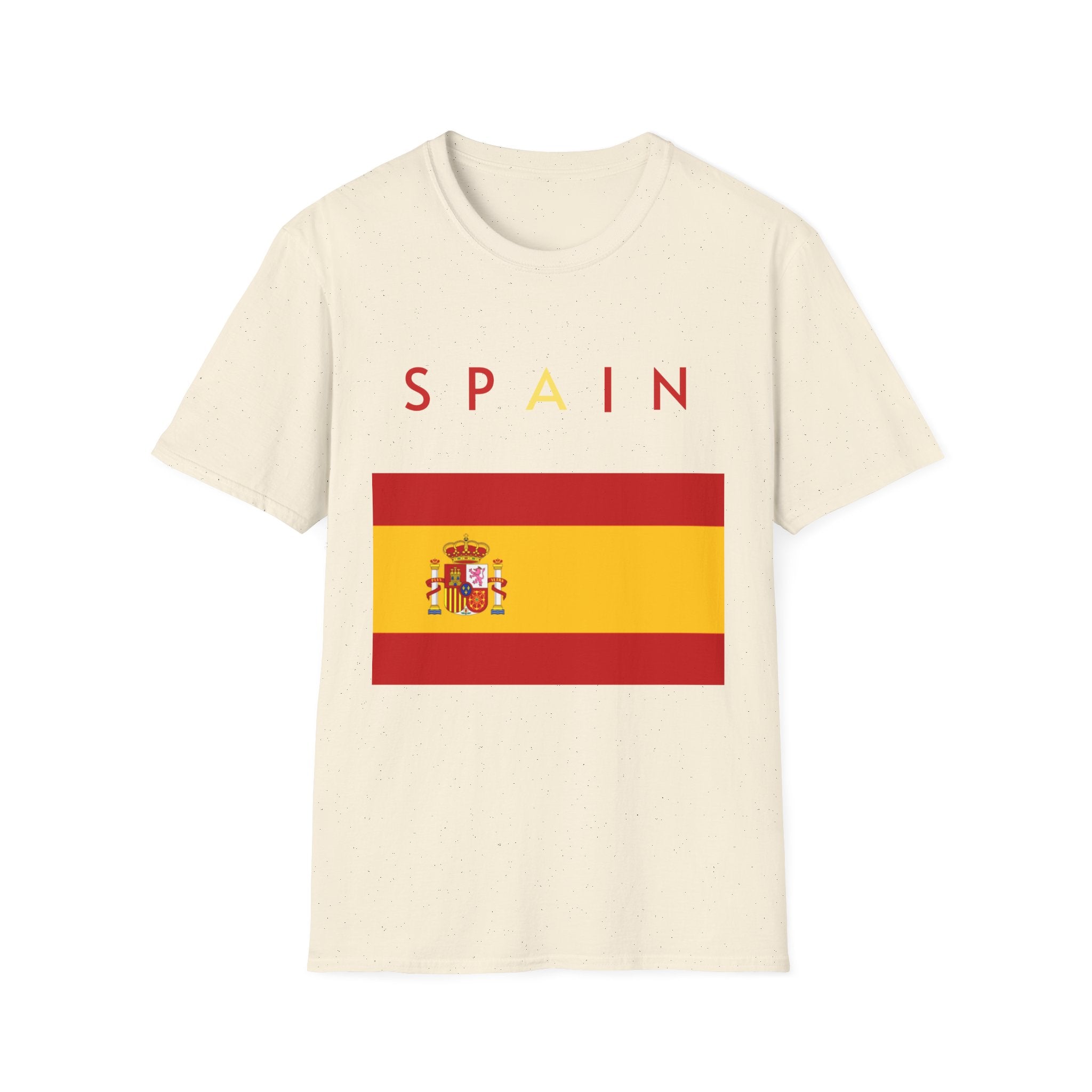 Spain Flag T-Shirt — Minimal Spanish Pride Tee
