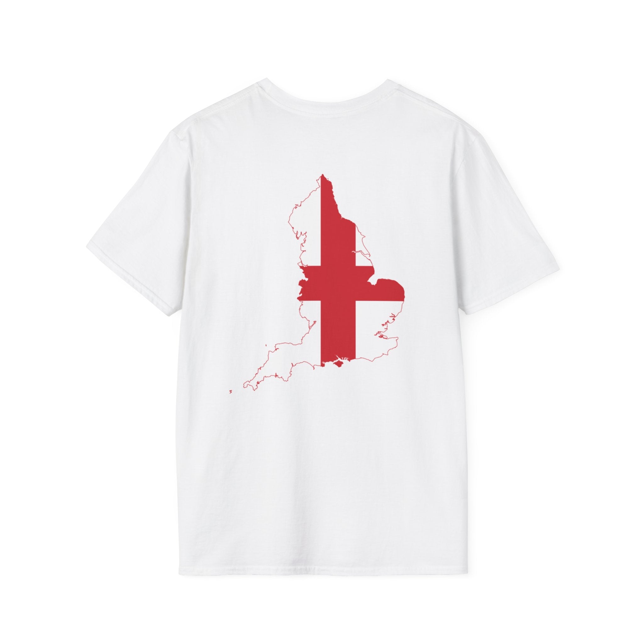 England Flag T‑Shirt — Minimal St. George’s Cross Tee