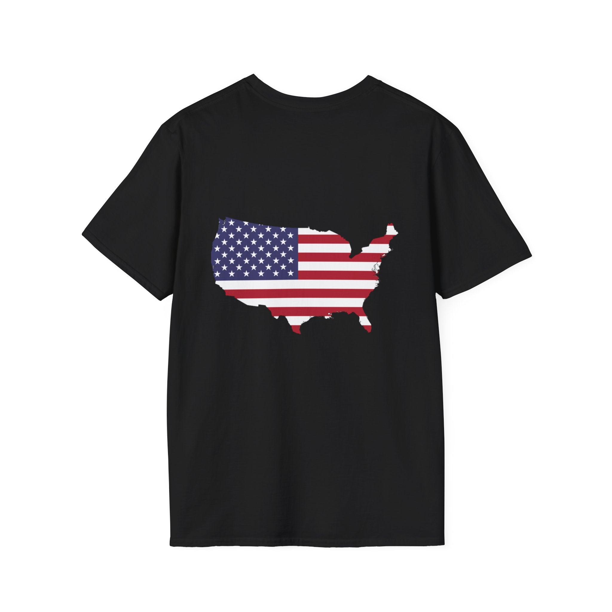 USA Flag Tee — Patriotic U A Graphic T-Shirt