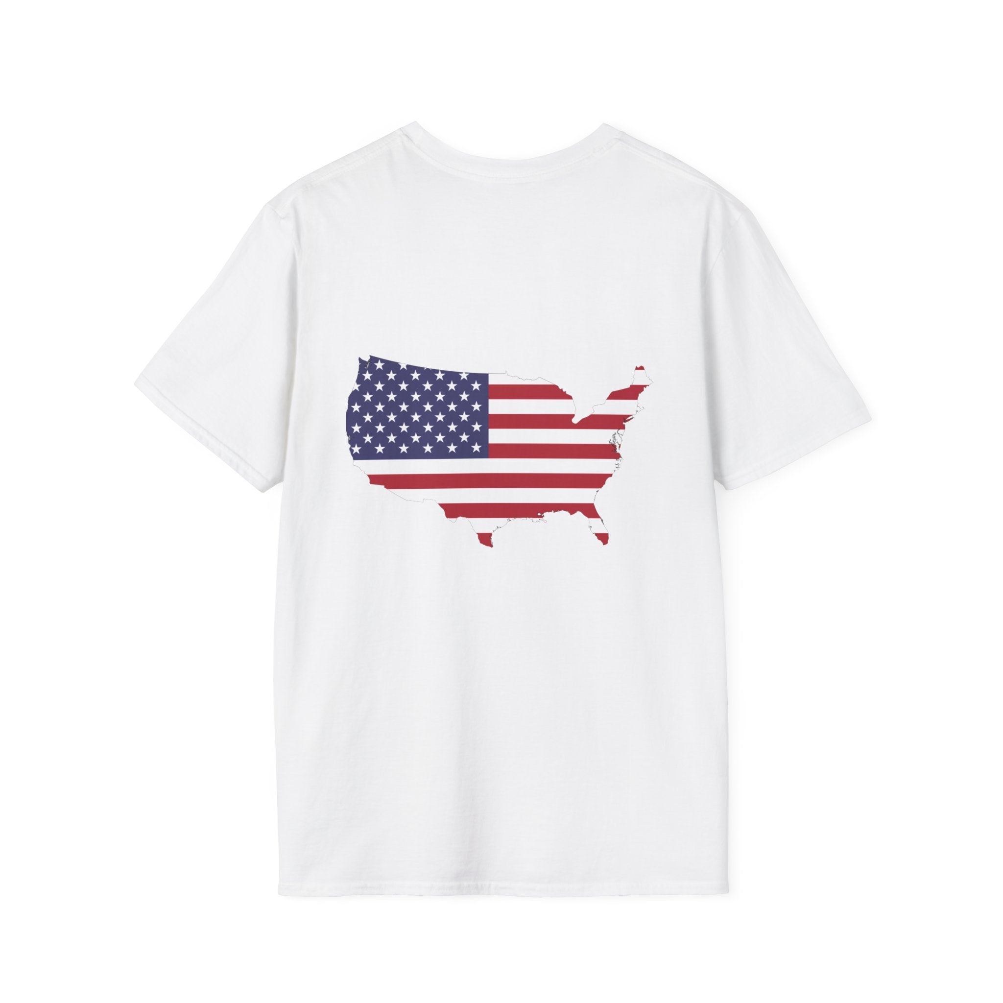 USA Flag Tee — Patriotic U A Graphic T-Shirt