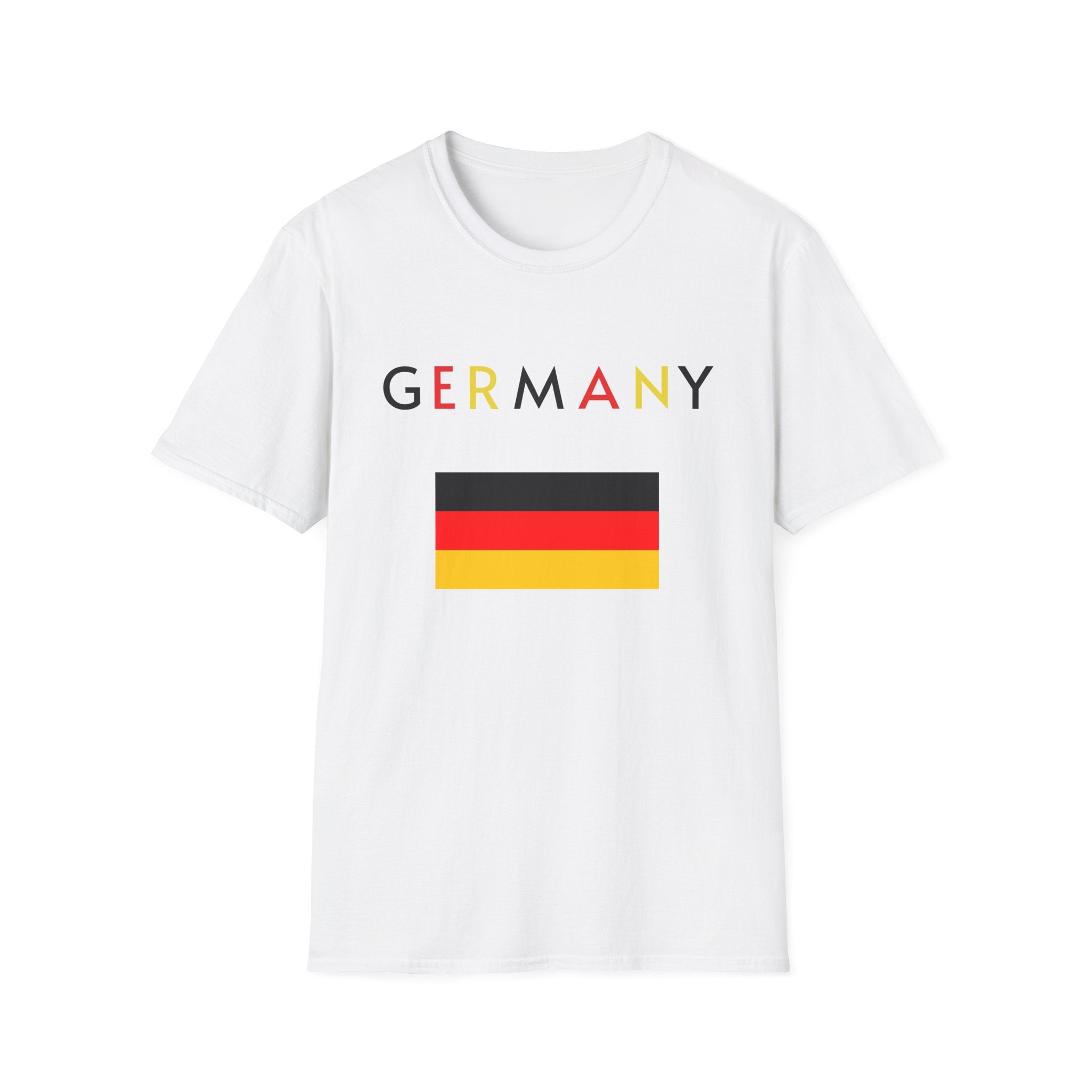 Germany Flag T-Shirt — Minimal German Pride Tee