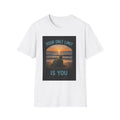 Your Only Limit Is You Sunset T-Shirt — Inspirational Beach Motivational Tee