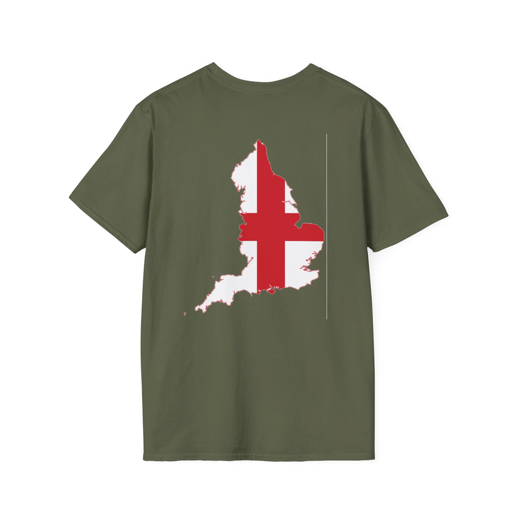 England Flag T‑Shirt — Minimal St. George’s Cross Tee