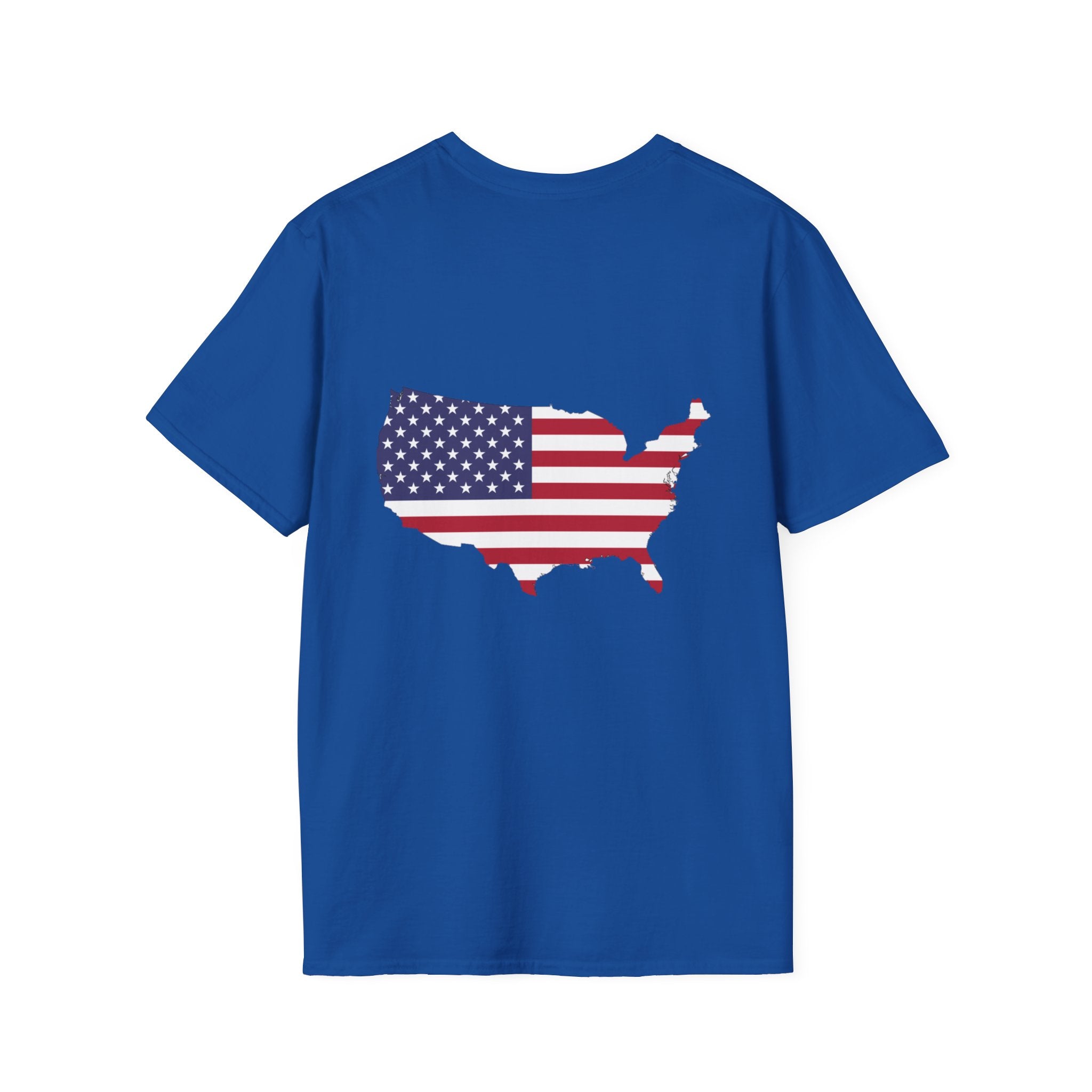 USA Flag Tee — Patriotic U A Graphic T-Shirt