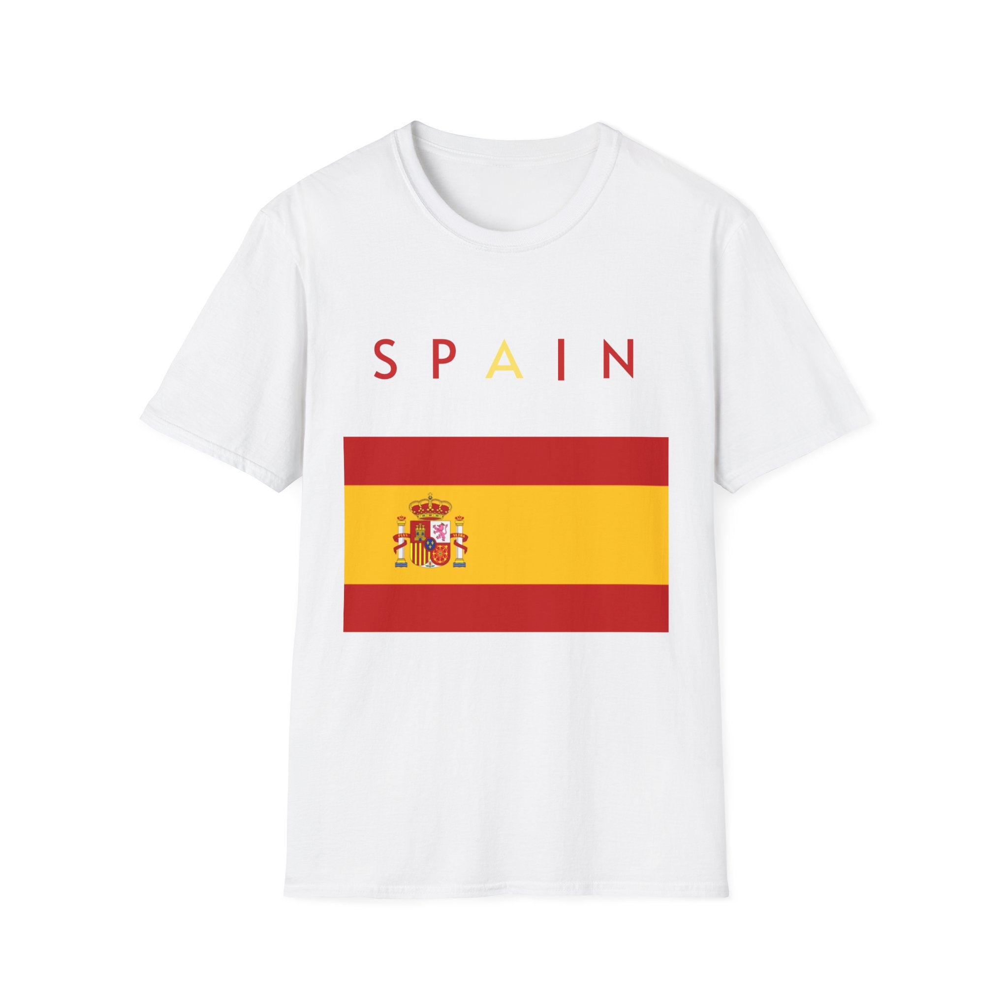 Spain Flag T-Shirt — Minimal Spanish Pride Tee