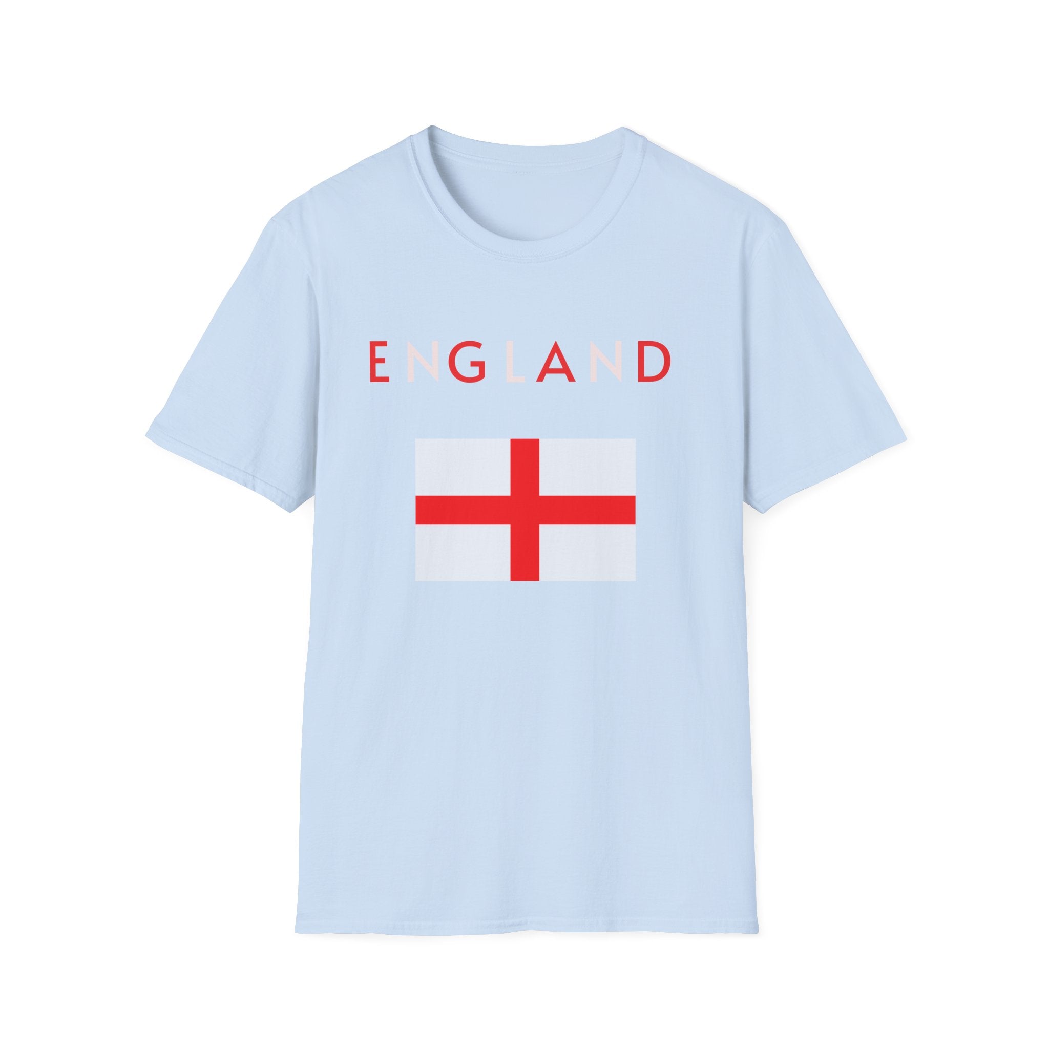 England Flag T‑Shirt — Minimal St. George’s Cross Tee