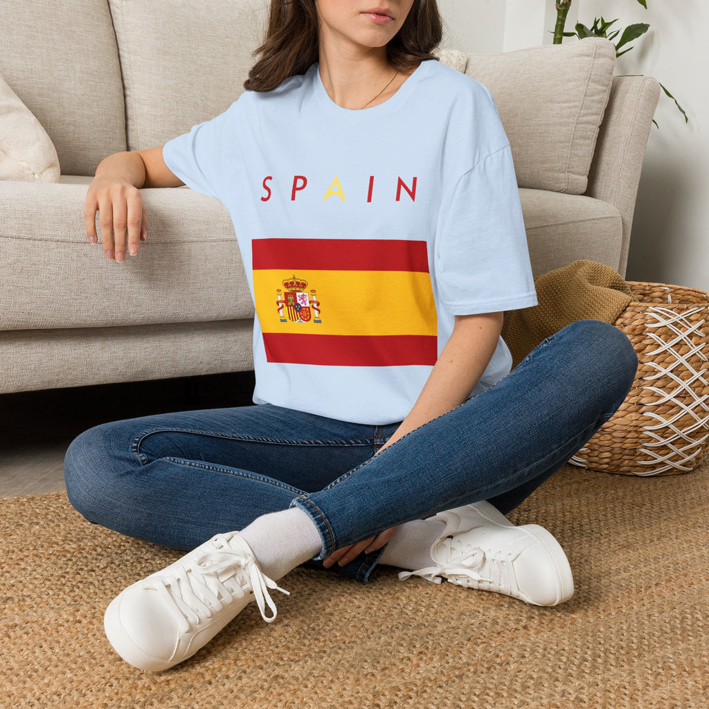 Spain Flag T-Shirt — Minimal Spanish Pride Tee