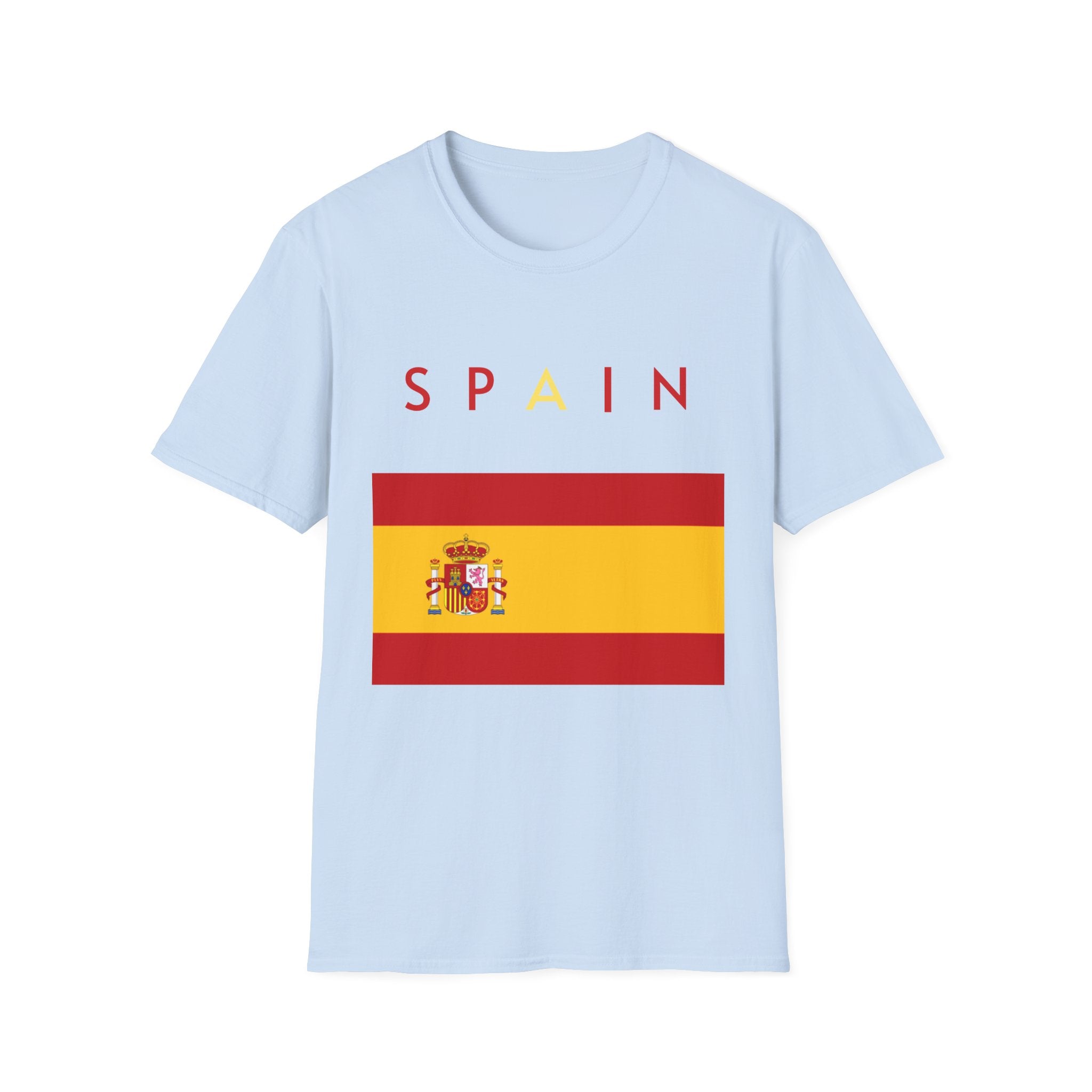 Spain Flag T-Shirt — Minimal Spanish Pride Tee