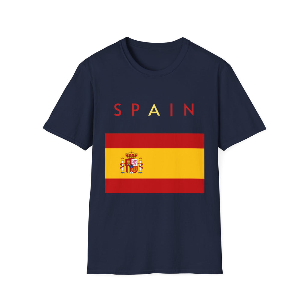 Spain Flag T-Shirt — Minimal Spanish Pride Tee