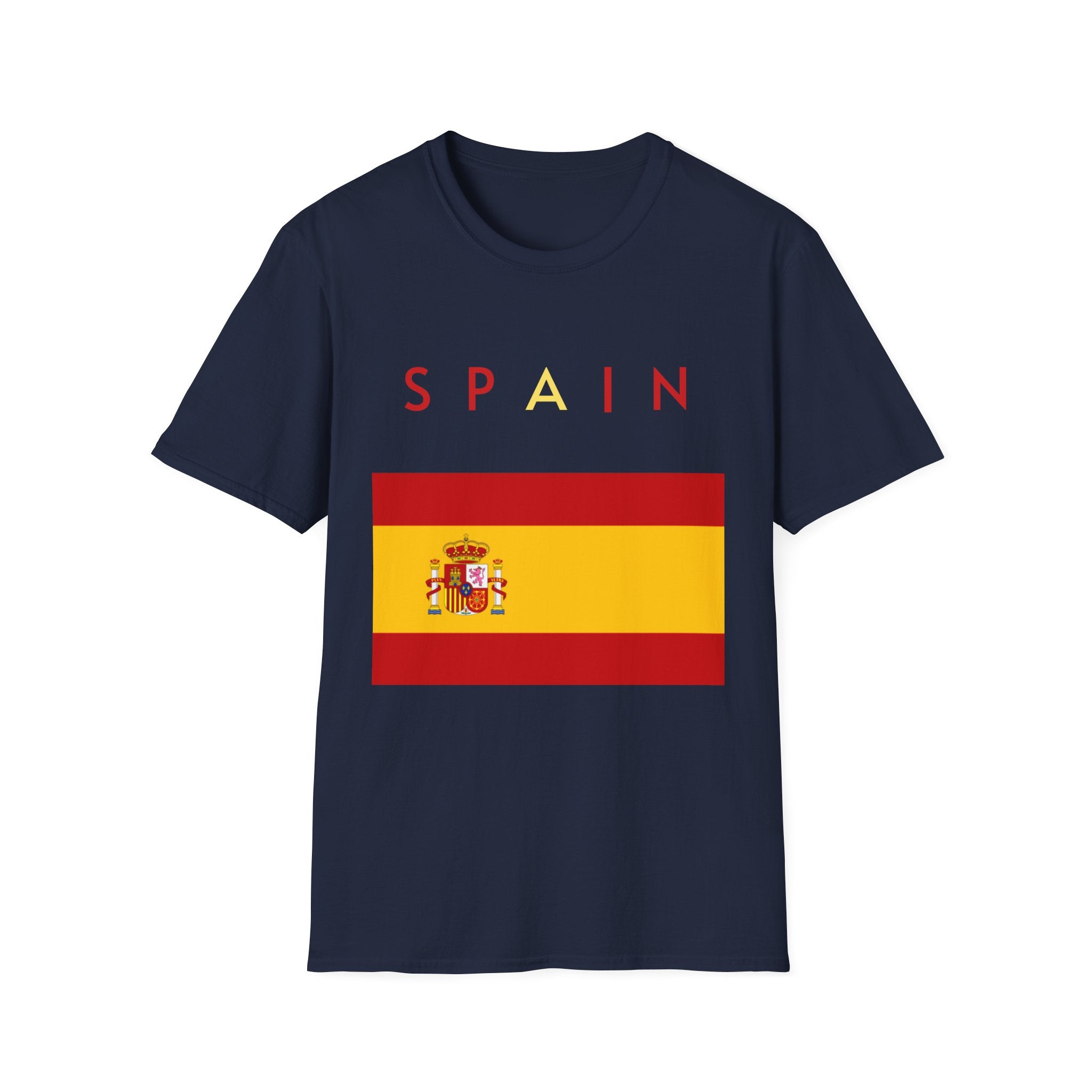 Spain Flag T-Shirt — Minimal Spanish Pride Tee